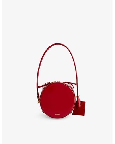 Jacquemus Le Vanito Leather Top-handle Bag - Red