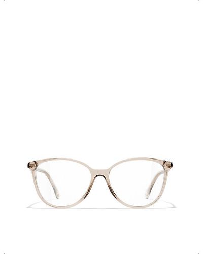 Chanel Butterfly Eyeglasses - Natural