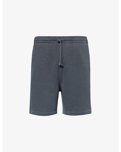 GYMSHARK Everywear Comfort Logo-embossed Cotton-jersey Shorts - Gray