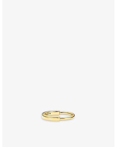 Tiffany & Co. Tiffany Lock 18ct Yellow-gold Ring - Metallic