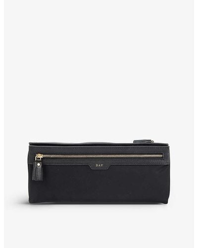 Anya Hindmarch Night And Day Regenerated Nylon Pouch - Black