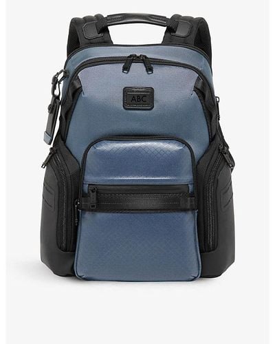Tumi Navigation Shell Backpack - Blue