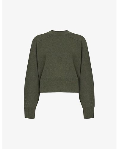 Rag & Bone Bridget Stretch Wool-blend Sweater - Green