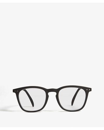 Izipizi #e Reading Square-frame Glasses +2.5 - Black