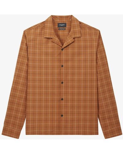 The Kooples Classic-fit Check Cotton Shirt - Multicolour