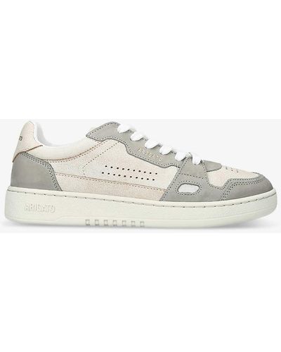Axel Arigato Dice Lo Leather And Recycled-polyester Low-top Trainers - White