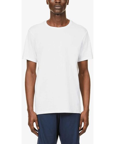 Calvin Klein Pack Of Three Cotton-jersey T-shirt - White