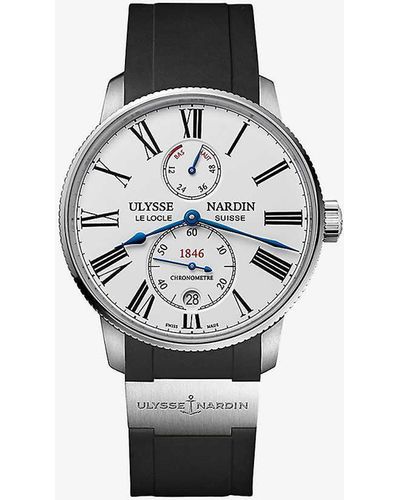 Ulysse Nardin 1183-310-3/40 Marine Torpilleur Automatic Watch - Multicolour