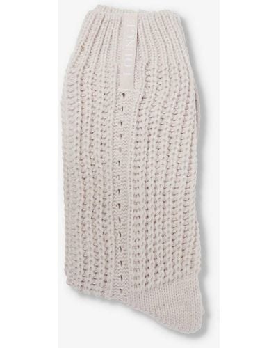 Lounge Underwear Snooze Rib-knit Stretch-woven Ankle Socks - White