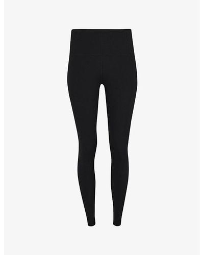 Sweaty Betty Super Soft High-rise Stretch-woven leggings X - Black