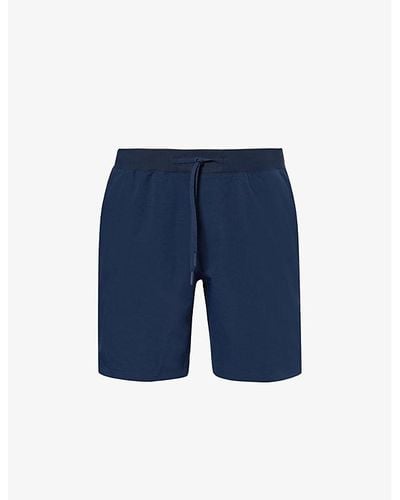 lululemon Zeroed In Linerless Stretch-recycled Polyester Short - Blue
