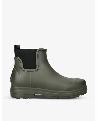 UGG Droplet Rubber Chelsea Boots - Green