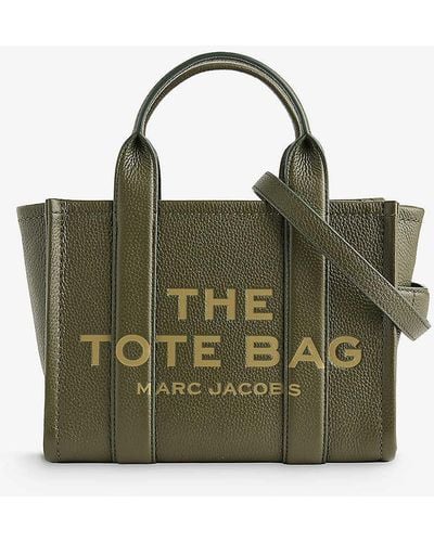 Marc Jacobs The Leather Small Tote Bag - Green
