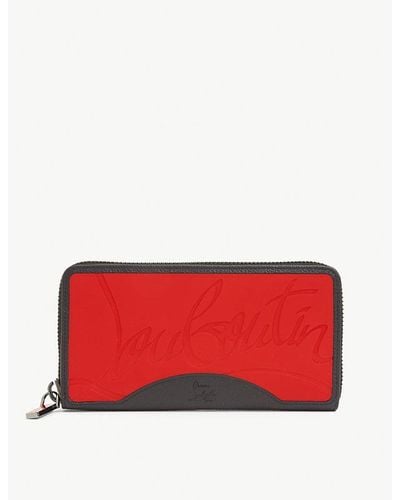 Christian Louboutin Panettone Extra-large Leather Wallet - Red