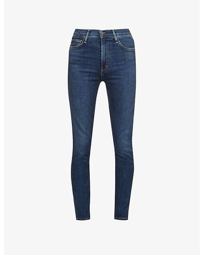 Citizens of Humanity Olivia Skinny High-rise Stretch-denim Jeans - Blue