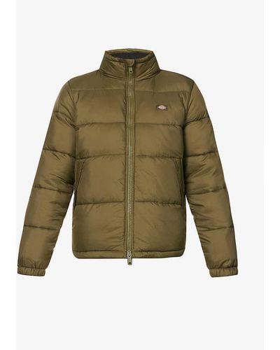 Dickies Waldenburg Padded Relaxed-fit Shell Puffer Jacket - Green