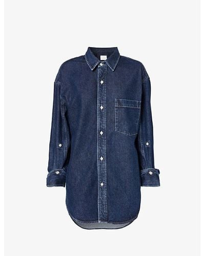 Citizens of Humanity Kayla Relaxed-fit Denim Shirt - Blue