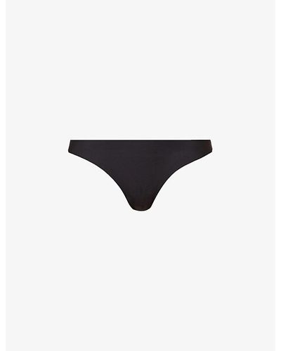 Simone Perele Uniq Mid-rise Microfibre Thong - Multicolour