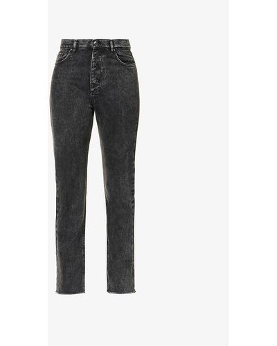 IKKS Straight-leg Denim Jeans - Black