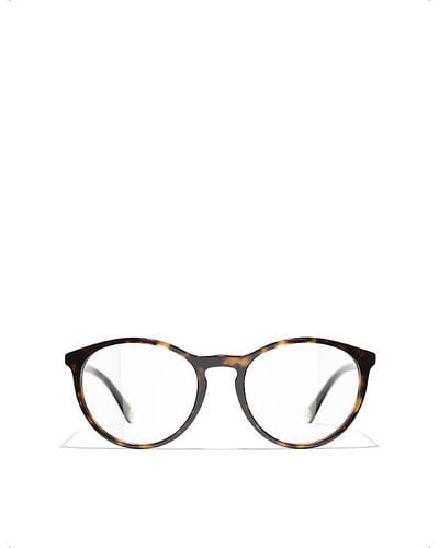 Chanel Pantos Eyeglasses - Brown