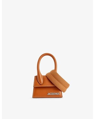 Jacquemus Le Chiquito Homme Leather Cross-body Bag - Brown
