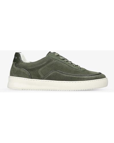 Filling Pieces Mondo Suede Low-top Trainers - Green