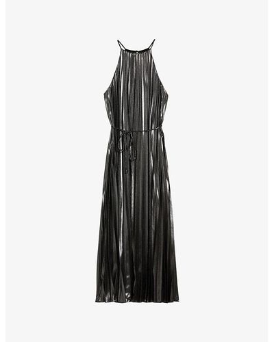Ted baker miriom 2025 pleated midi dress