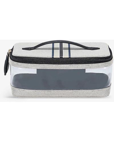 Paravel Cabana See-all Recycled Polyester-blend Vanity Case - Blue