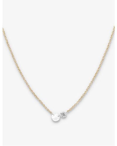 The Alkemistry 18ct Yellow-gold And 0.20ct Diamond Chain Necklace - Natural