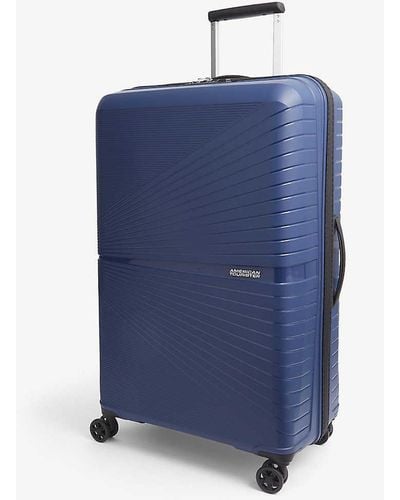 American Tourister Airconic Four-wheel Shell Suitcase 77cm - Blue