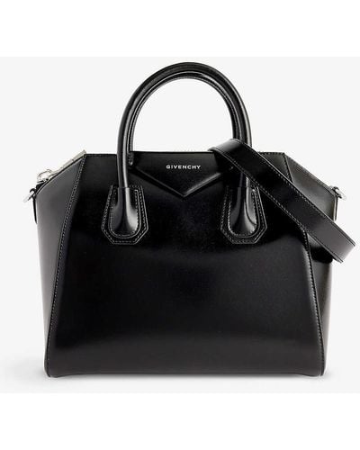 Givenchy Antigona Small Leather Top-handle Bag - Black