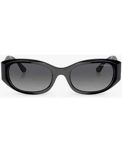 Vogue Vo5525s Pillow-frame Nylon Sunglasses - Black