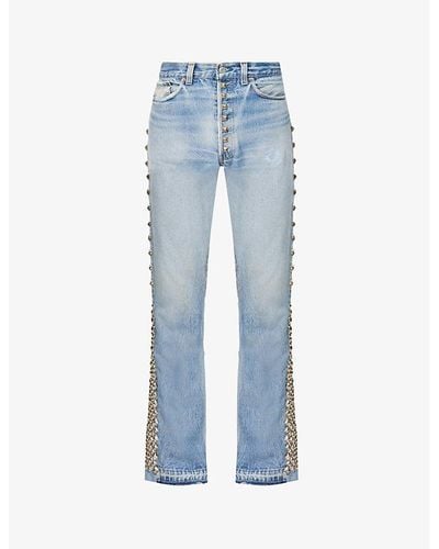 GALLERY DEPT. Star Regular-fit Tapered-leg Jeans in Blue for Men