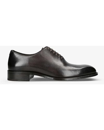 Tom Ford Claydon Lace-up Leather Shoes - Brown