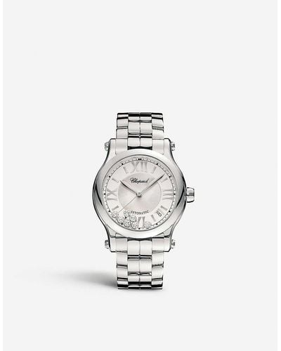 Chopard 278559-3002 Happy Sport And Diamond Watch - White