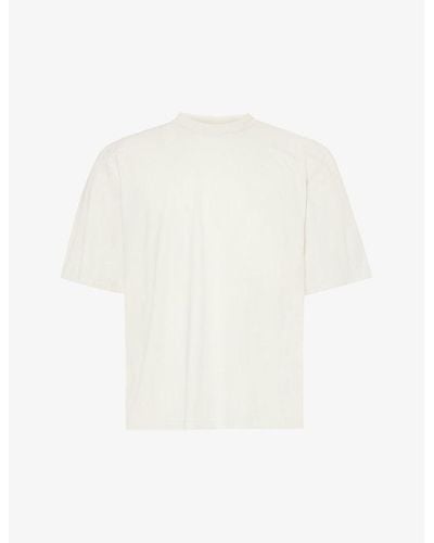 Entire studios Dart Boxy-fit Organic Cotton-jersey T-shirt X - White
