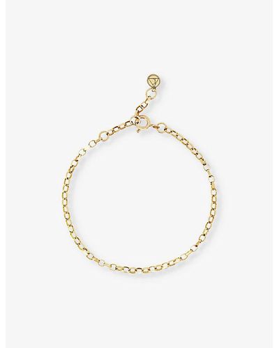 The Alkemistry Nude Shimmer 18ct Yellow-gold Chain Bracelet - Metallic