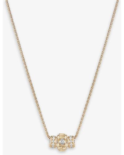 Piaget Possession 18ct Rose-gold And 0.43ct Brilliant-cut Diamond Pendant Necklace - White