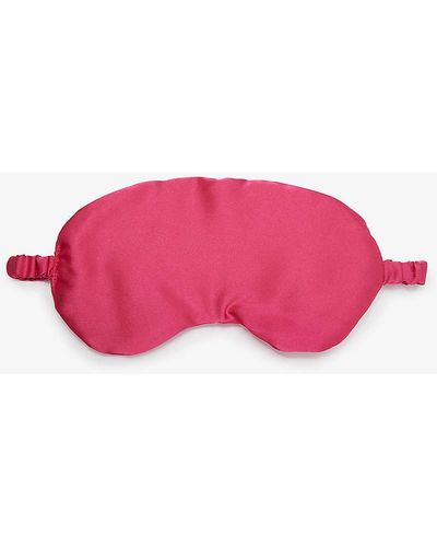 Bluebella Saskia Stretch-satin Sleep Mask - Pink