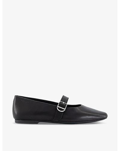 Vagabond Shoemakers Jolin Leather Ballet Flats - Black