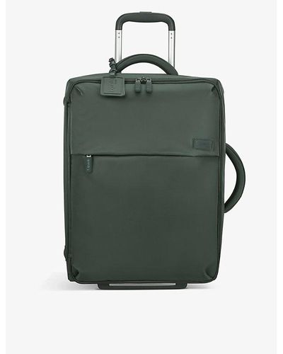 Lipault Plume Foldable Two-wheel Cabin Suitcase - Green