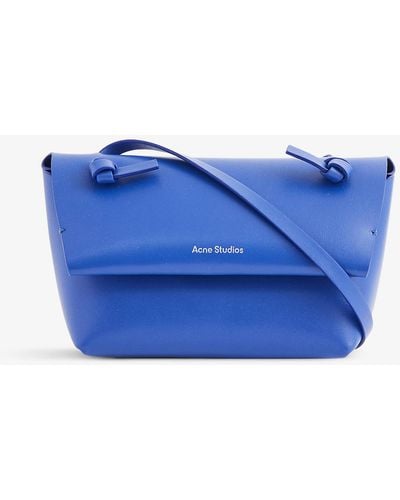 Acne Studios Alexandria Leather Cross-body Bag - Blue