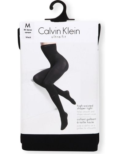 Calvin Klein Ultra Fit High-waisted 80 Denier Tights - Black