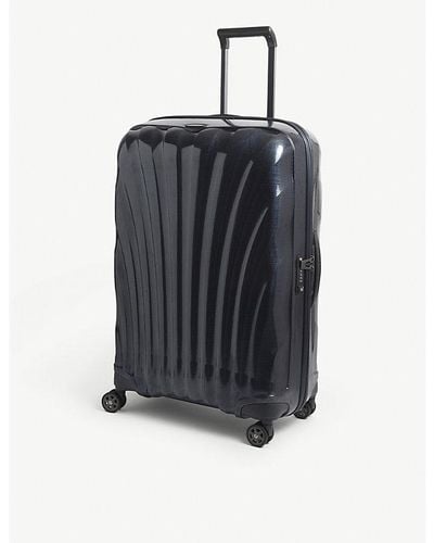 Samsonite C-lite Spinner Hard Case 4 Wheel Cabin Suitcase - Blue