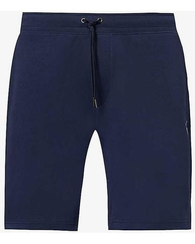 Polo Ralph Lauren Straight-leg Regular-fit Cotton And Recycled-polyester Blend Shorts X - Blue