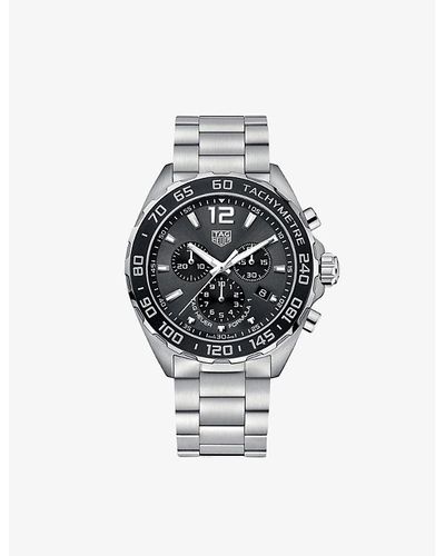 Tag Heuer Caz1011. Ba0842 Formula 1 Stainless Steel Chronograph Watch - Metallic