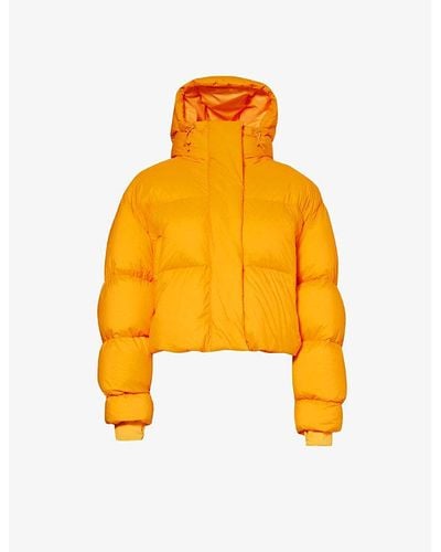 CORDOVA Aomori Brand-appliqué Shell-down Jacket - Yellow