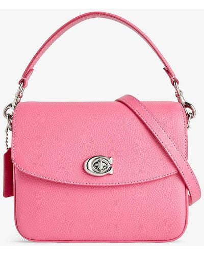 COACH Cassie 19 Leather Cross-body Bag - Pink