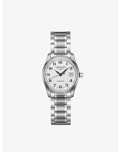 Longines L2.257.4.78.6 Master Collection Stainless-steel Automatic Watch - White