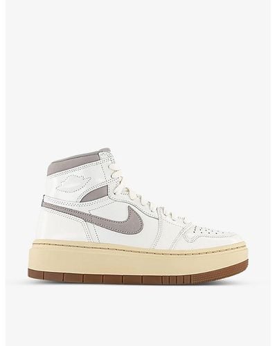 hightop nike jordans